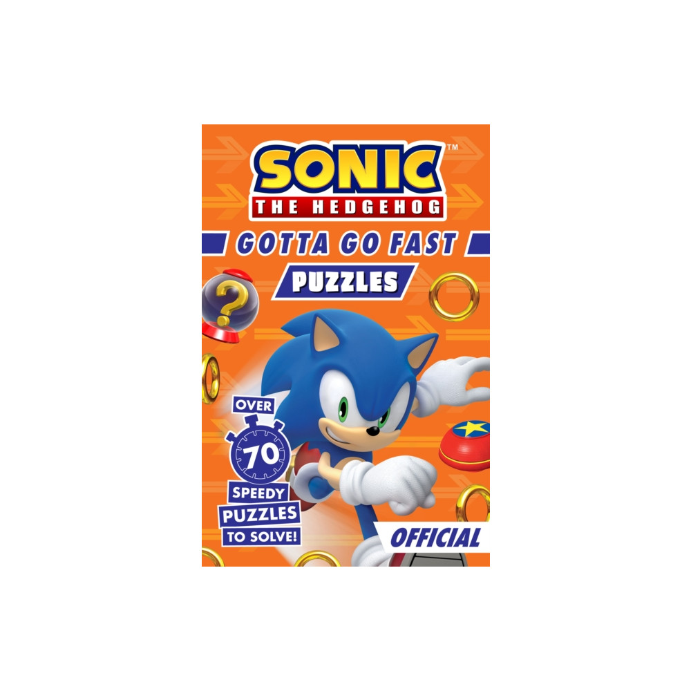 Produktbild för Sonic the Hedgehog Gotta Go Fast Puzzle Book (häftad, eng)