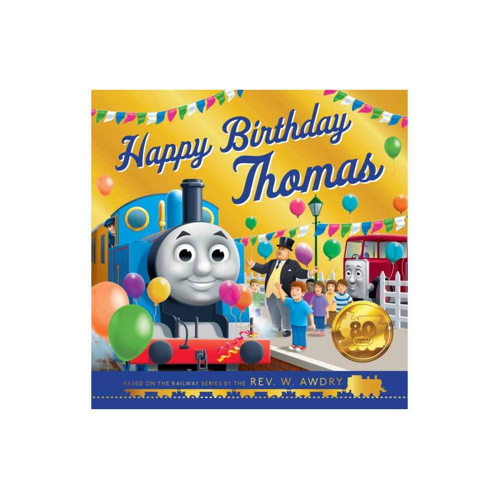 Produktbild för Thomas and Friends: Happy Birthday Thomas (häftad, eng)