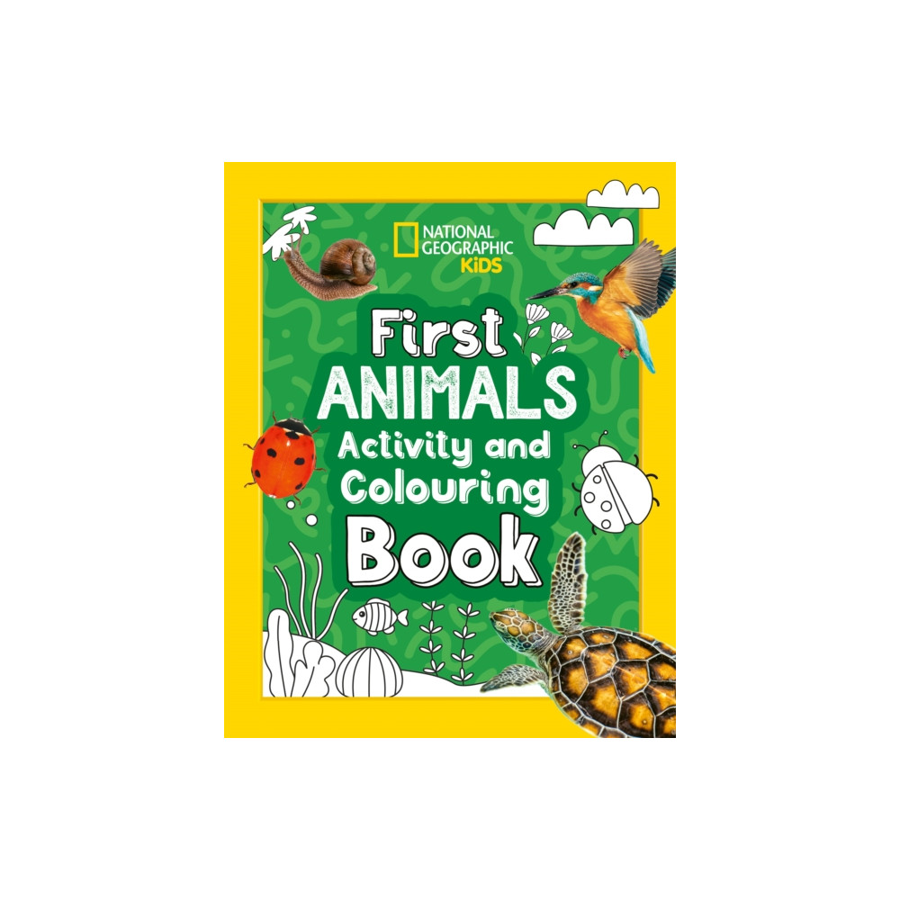 Produktbild för First Animals Activity and Colouring Book (häftad, eng)