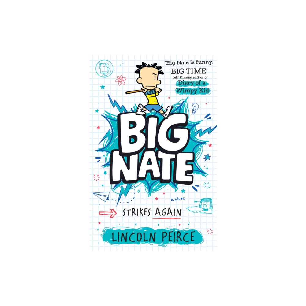 Produktbild för Big Nate Strikes Again (häftad, eng)