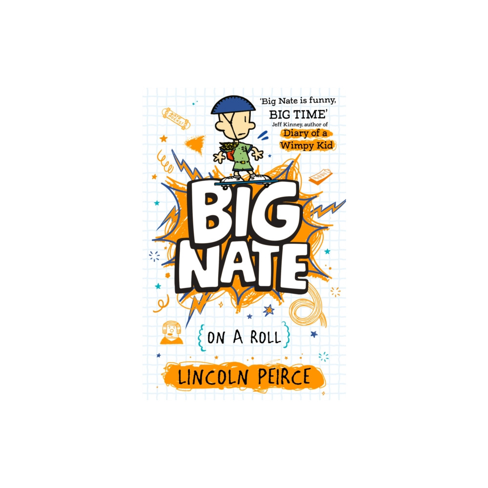Produktbild för Big Nate on a Roll (häftad, eng)