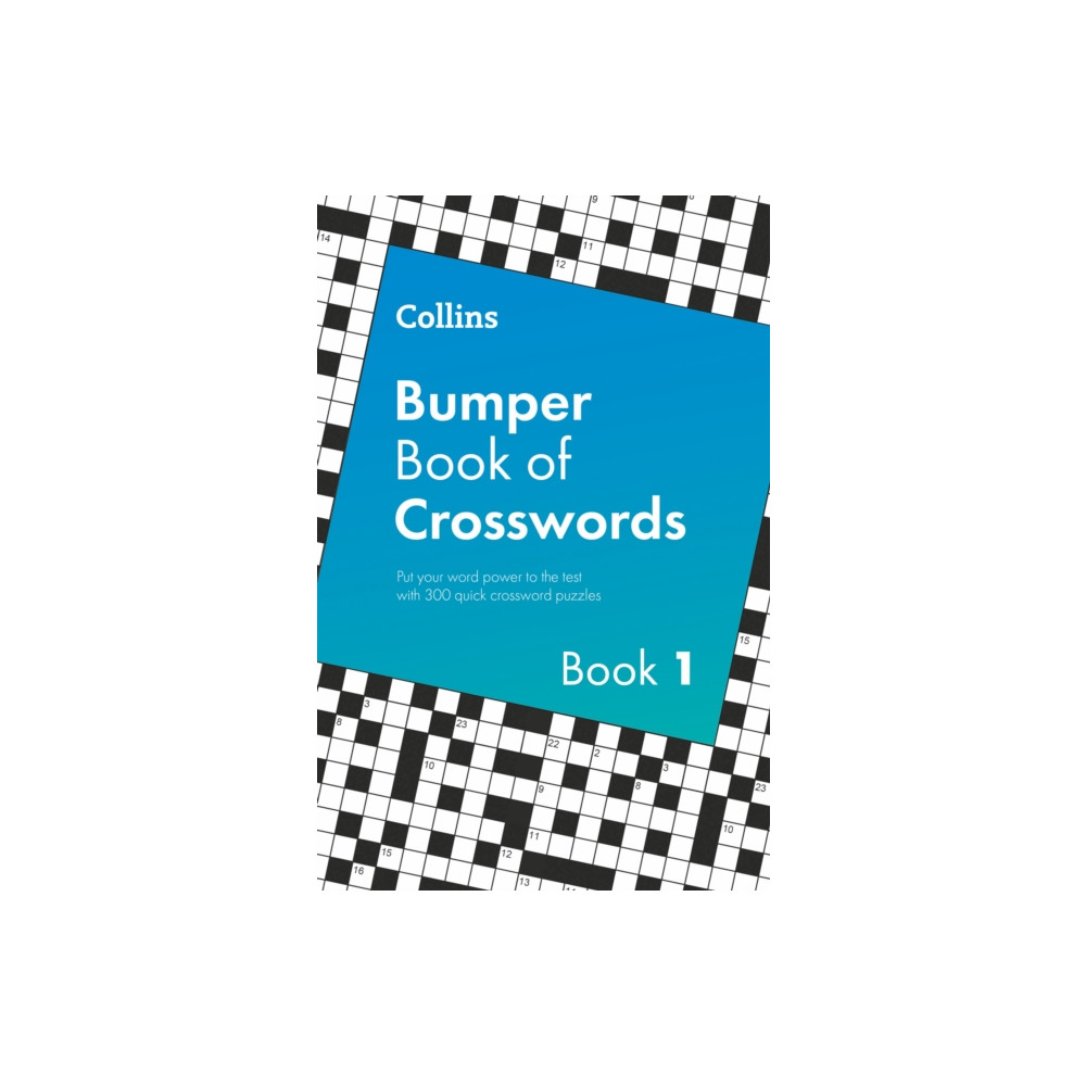 Produktbild för Collins Bumper Book of Crosswords book 1 (häftad, eng)