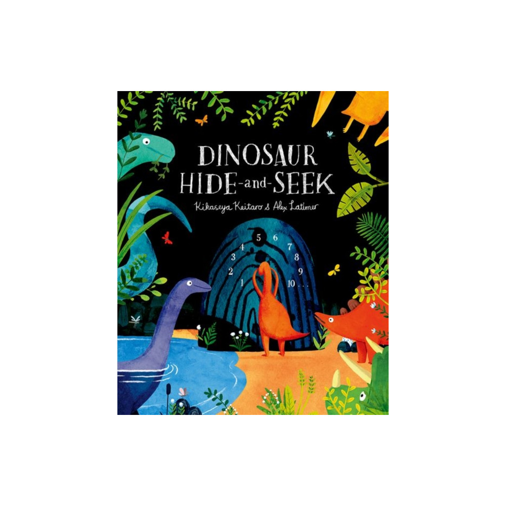 Produktbild för Dinosaur Hide-and-Seek: A Prehistoric Search-and-Find Picture Book (häftad, eng)