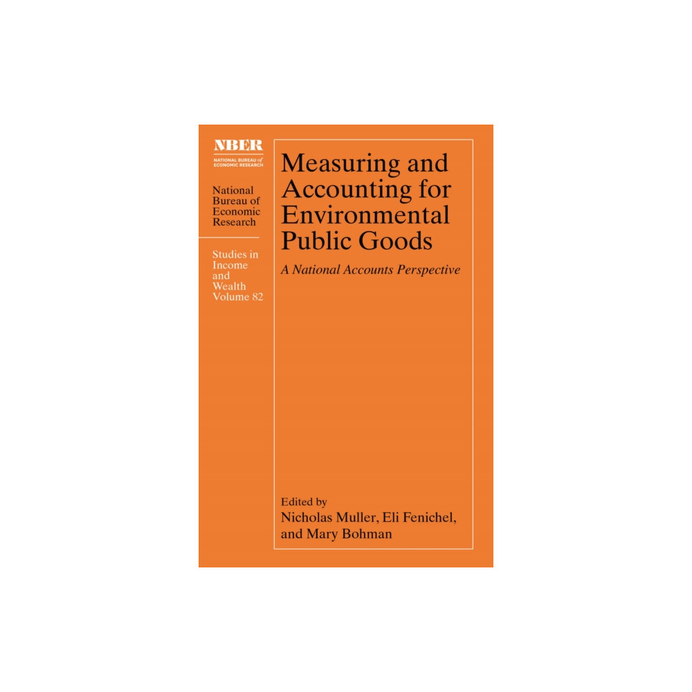 Produktbild för Measuring and Accounting for Environmental Public Goods (inbunden, eng)