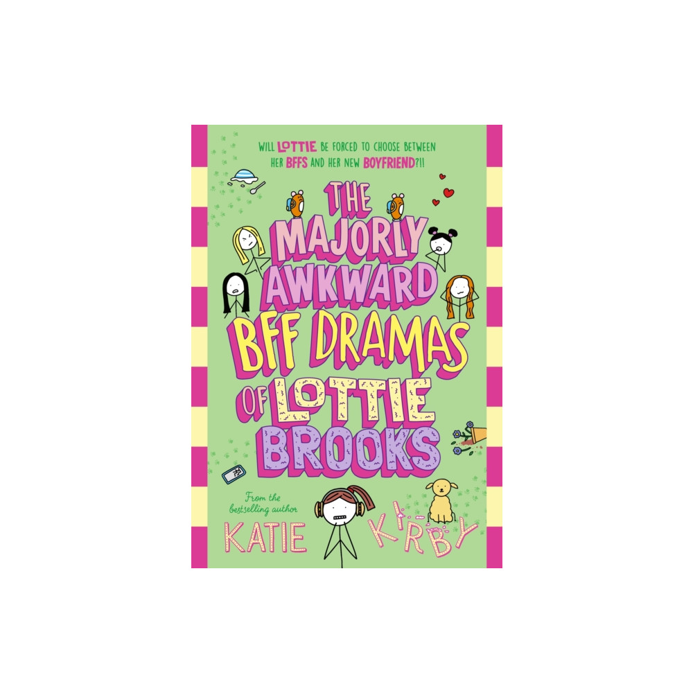 Produktbild för The Majorly Awkward BFF Dramas of Lottie Brooks (häftad, eng)