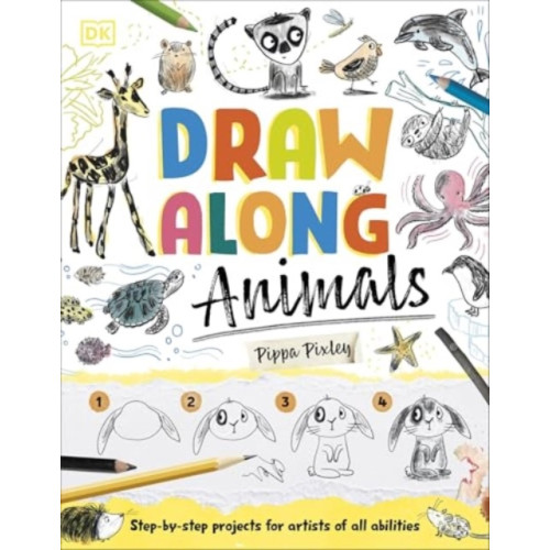 Dorling Kindersley Ltd Draw Along Animals (häftad, eng)
