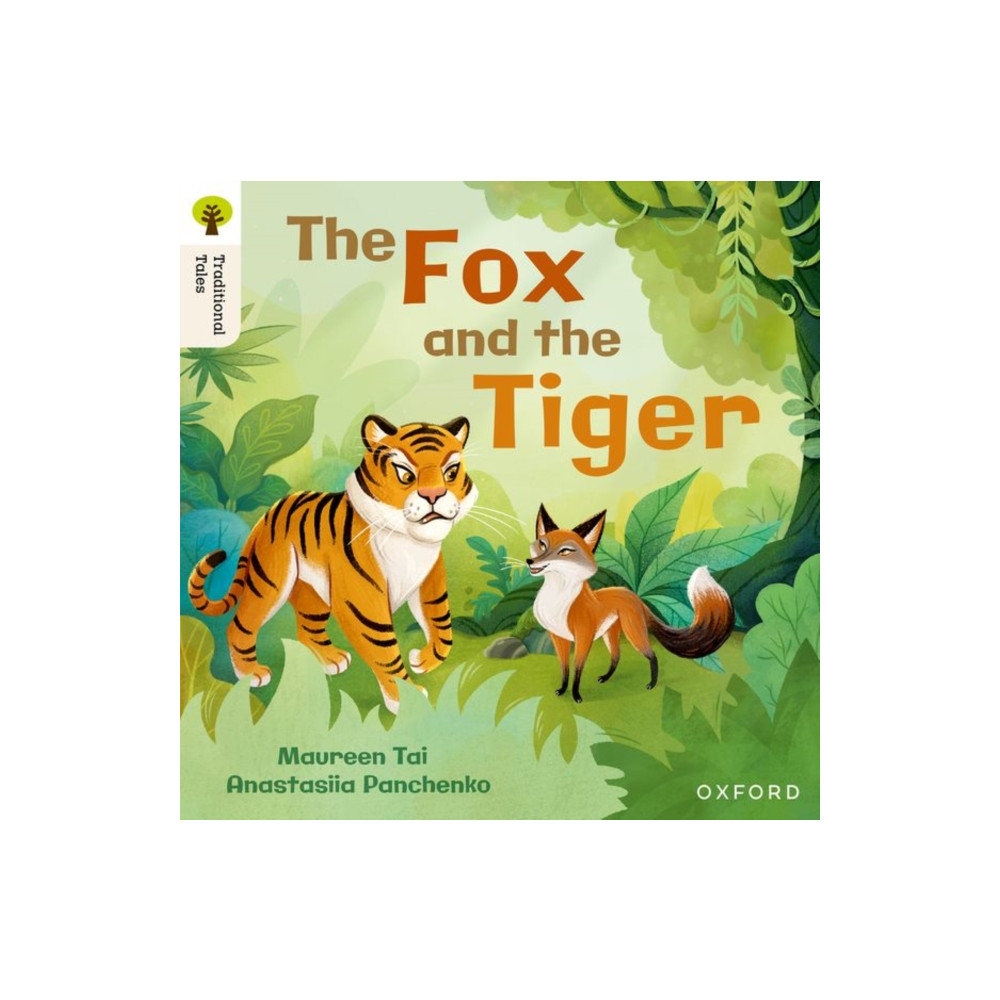 Produktbild för Oxford Reading Tree Traditional Tales: Level 5: The Fox and the Tiger (häftad, eng)