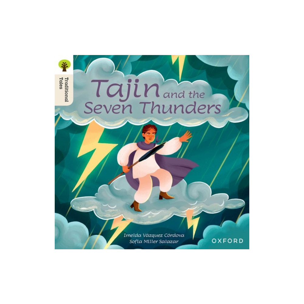 Produktbild för Oxford Reading Tree Traditional Tales: Level 7: Tajin and the Seven Thunders (häftad, eng)