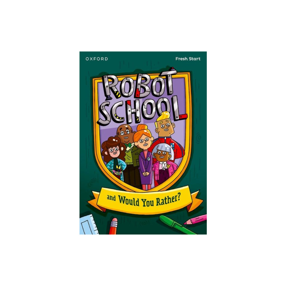 Produktbild för Read Write Inc. Fresh Start Readers: Book 8: Robot School & Would You Rather? (häftad, eng)