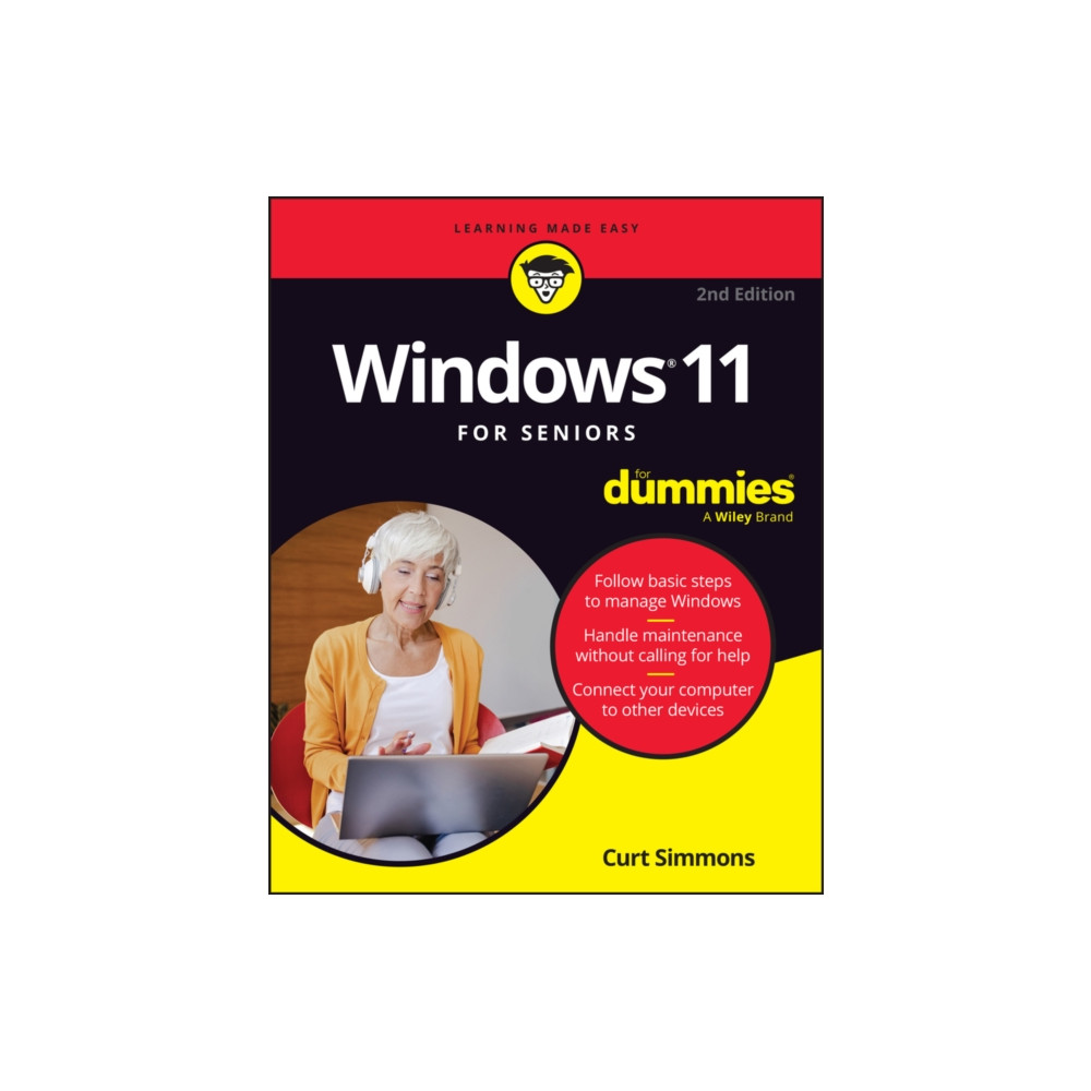 Produktbild för Windows 11 For Seniors For Dummies, 2nd Edition (häftad, eng)