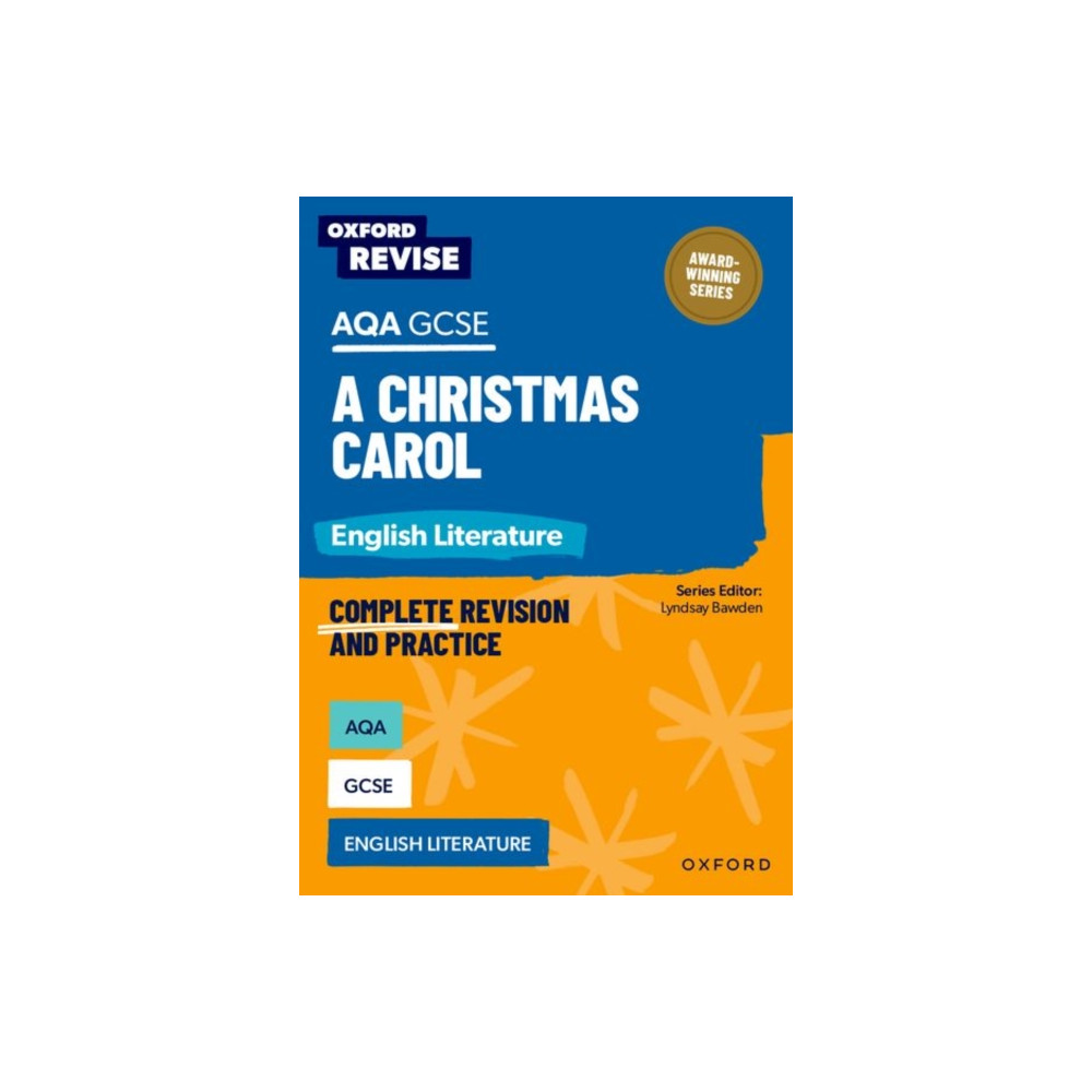 Produktbild för Oxford Revise: AQA GCSE English Literature: A Christmas Carol (häftad, eng)