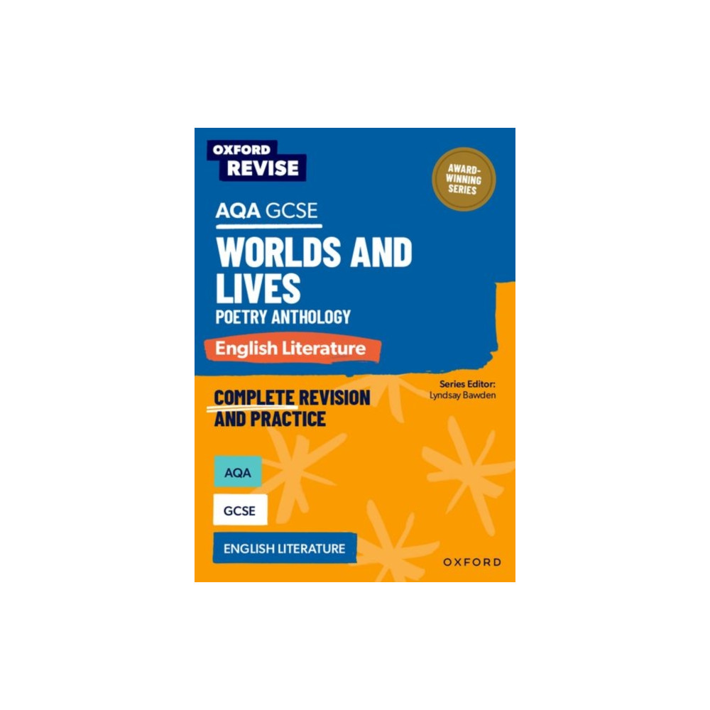 Produktbild för Oxford Revise: AQA GCSE English Literature: Worlds and Lives Poetry Anthology (häftad, eng)