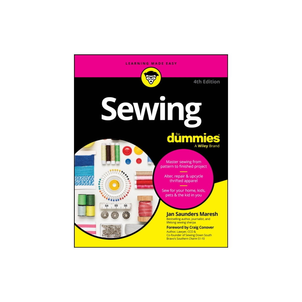 Produktbild för Sewing For Dummies (häftad, eng)