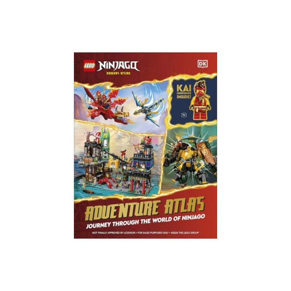 Produktbild för LEGO Ninjago Dragons Rising Adventure Atlas (inbunden, eng)