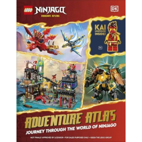 Dorling Kindersley Ltd LEGO Ninjago Dragons Rising Adventure Atlas (inbunden, eng)