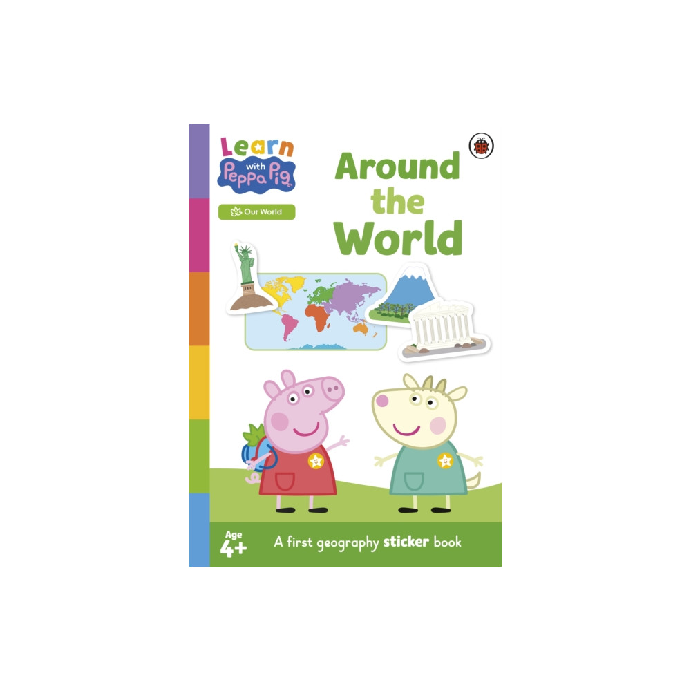 Produktbild för Learn with Peppa: Around the World sticker activity book (häftad, eng)