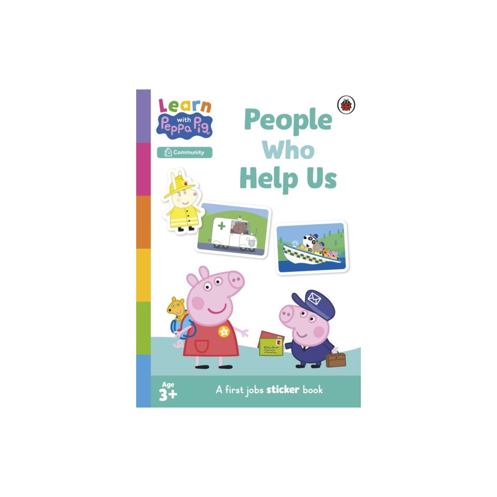 Produktbild för Learn with Peppa: People Who Help Us Sticker activity book (häftad, eng)