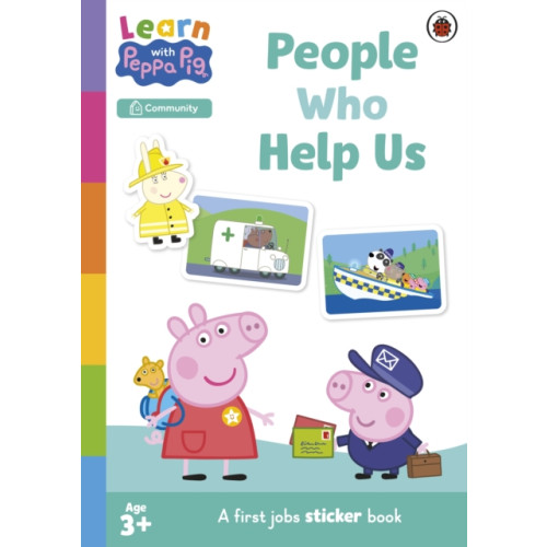 Penguin Random House Children's UK Learn with Peppa: People Who Help Us Sticker activity book (häftad, eng)