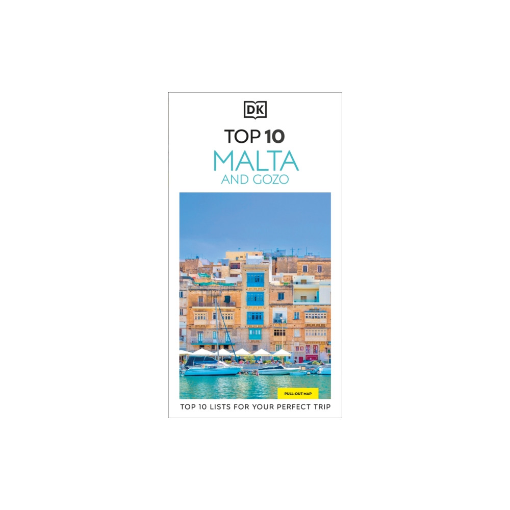 Produktbild för DK Top 10 Malta and Gozo (häftad, eng)