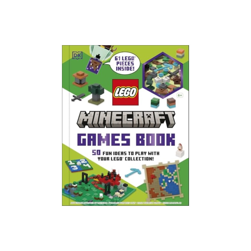 Produktbild för LEGO Minecraft Games Book (inbunden, eng)