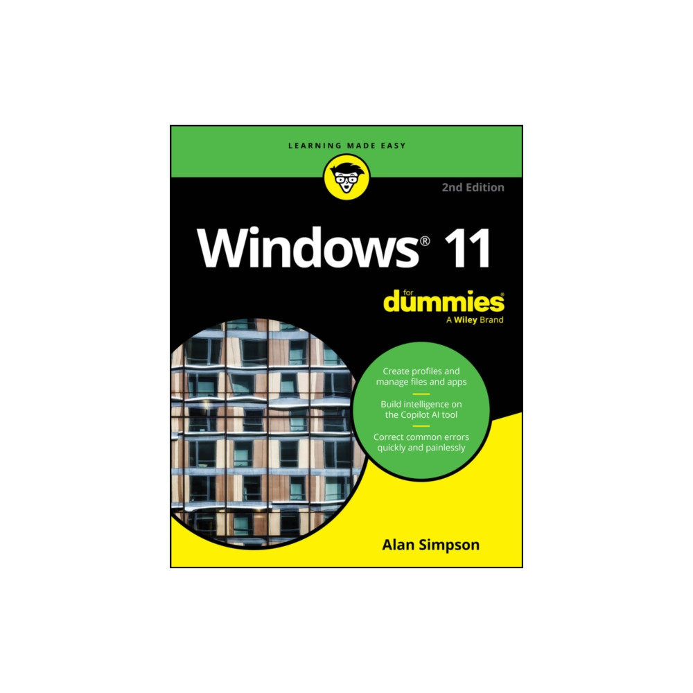 Produktbild för Windows 11 For Dummies, 2nd Edition (häftad, eng)