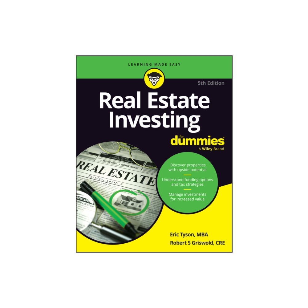 Produktbild för Real Estate Investing For Dummies (häftad, eng)
