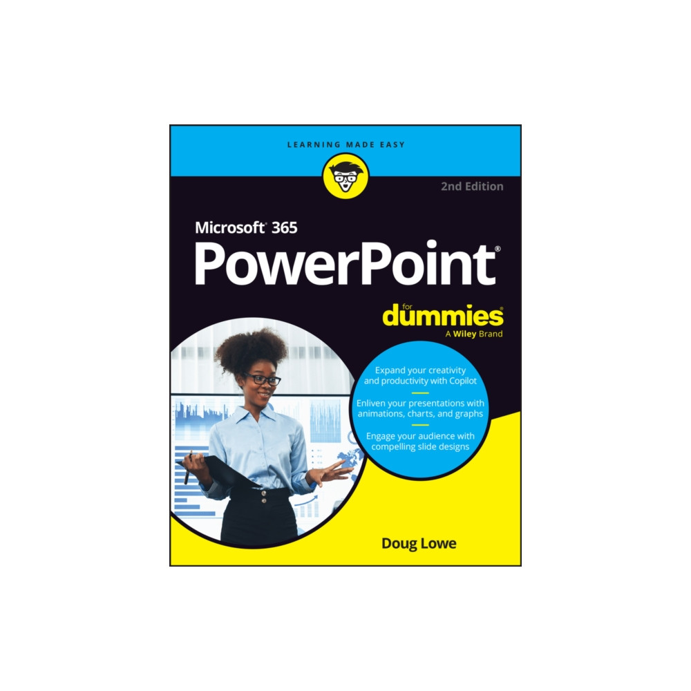Produktbild för Microsoft 365 PowerPoint For Dummies (häftad, eng)