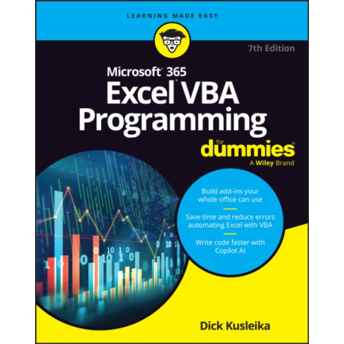 John Wiley & Sons Inc Microsoft 365 Excel VBA Programming For Dummies (häftad, eng)