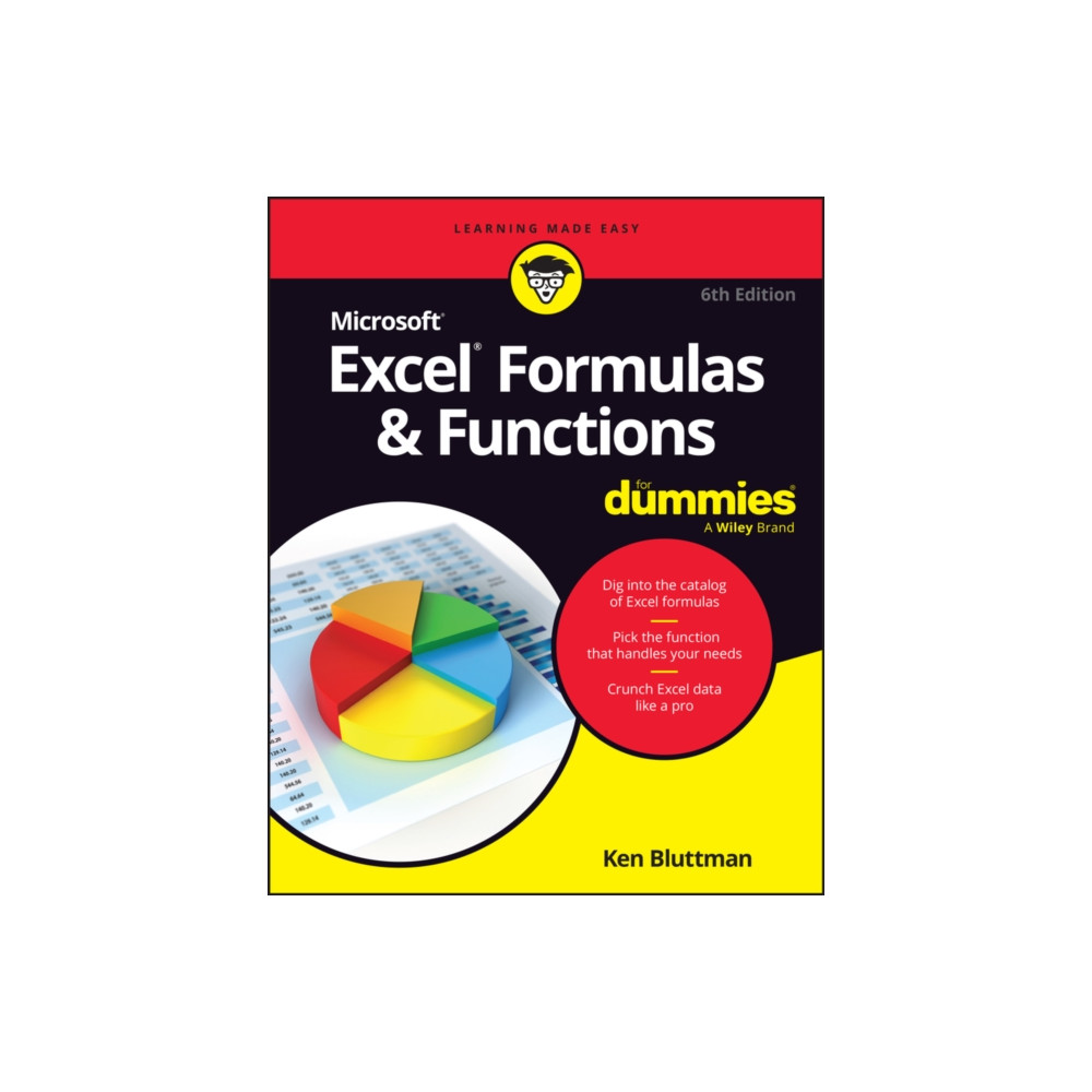 Produktbild för Microsoft 365 Excel Formulas & Functions For Dummies (häftad, eng)