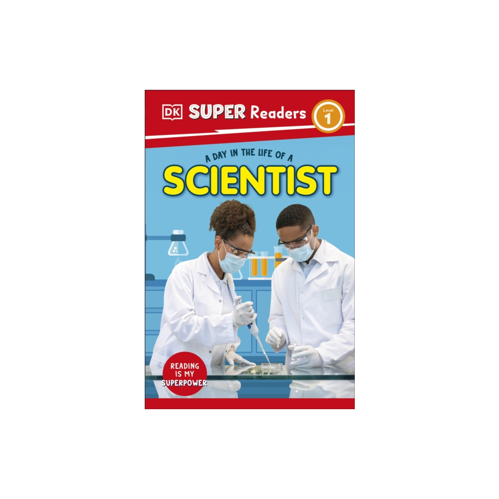 Produktbild för DK Super Readers Level 1 A Day in the Life of a Scientist (häftad, eng)