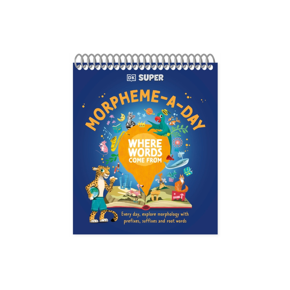 Produktbild för DK Super Where Words Come From Morpheme-A-Day (bok, spiral, eng)