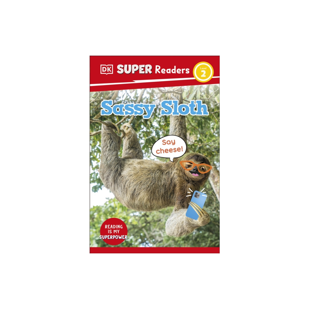 Produktbild för DK Super Readers Level 2 Sassy Sloth (häftad, eng)