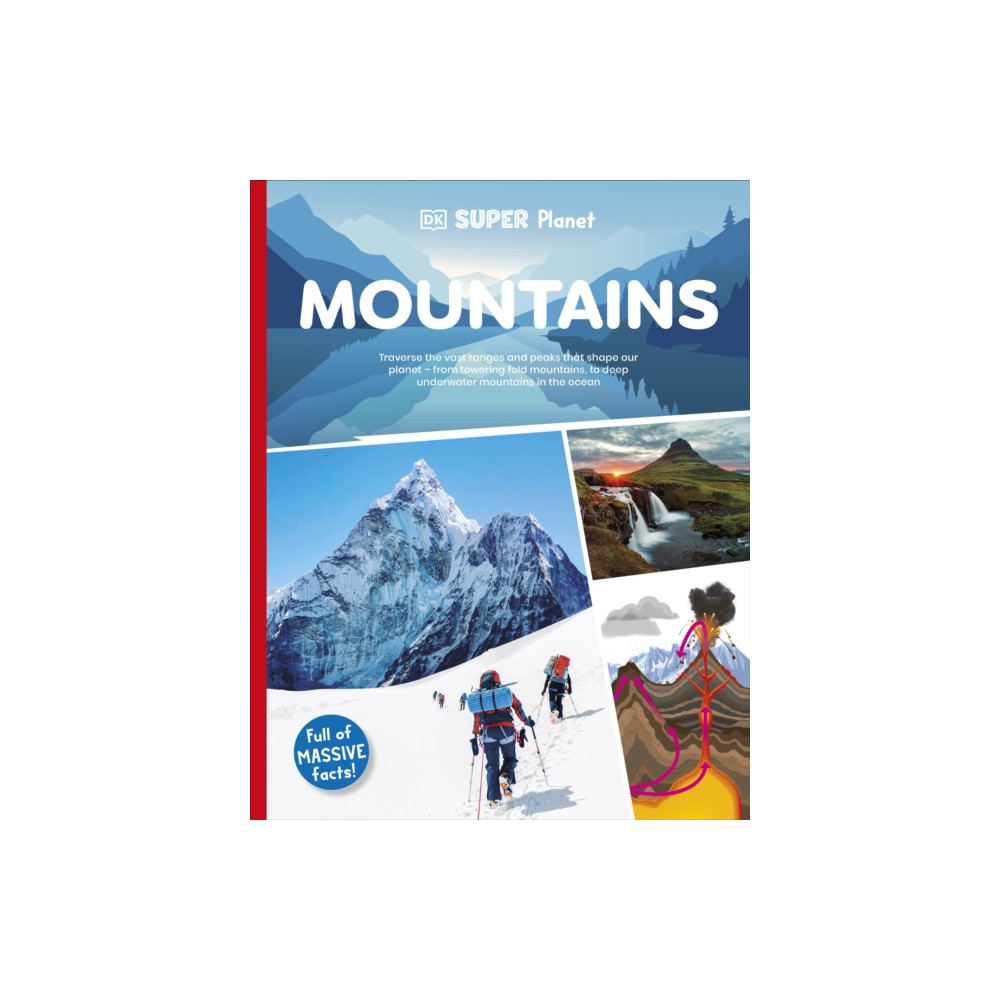 Produktbild för DK Super Planet Mountains (häftad, eng)