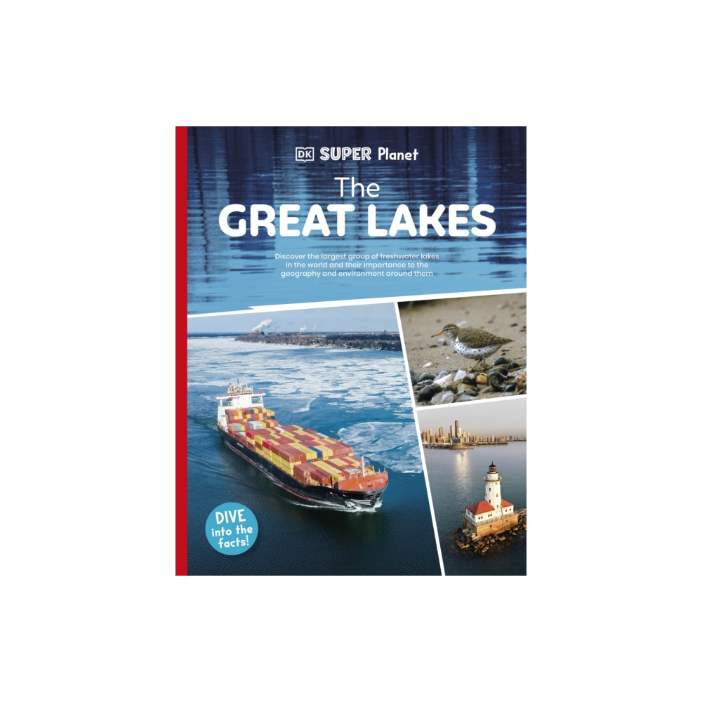 Produktbild för DK Super Planet The Great Lakes (häftad, eng)