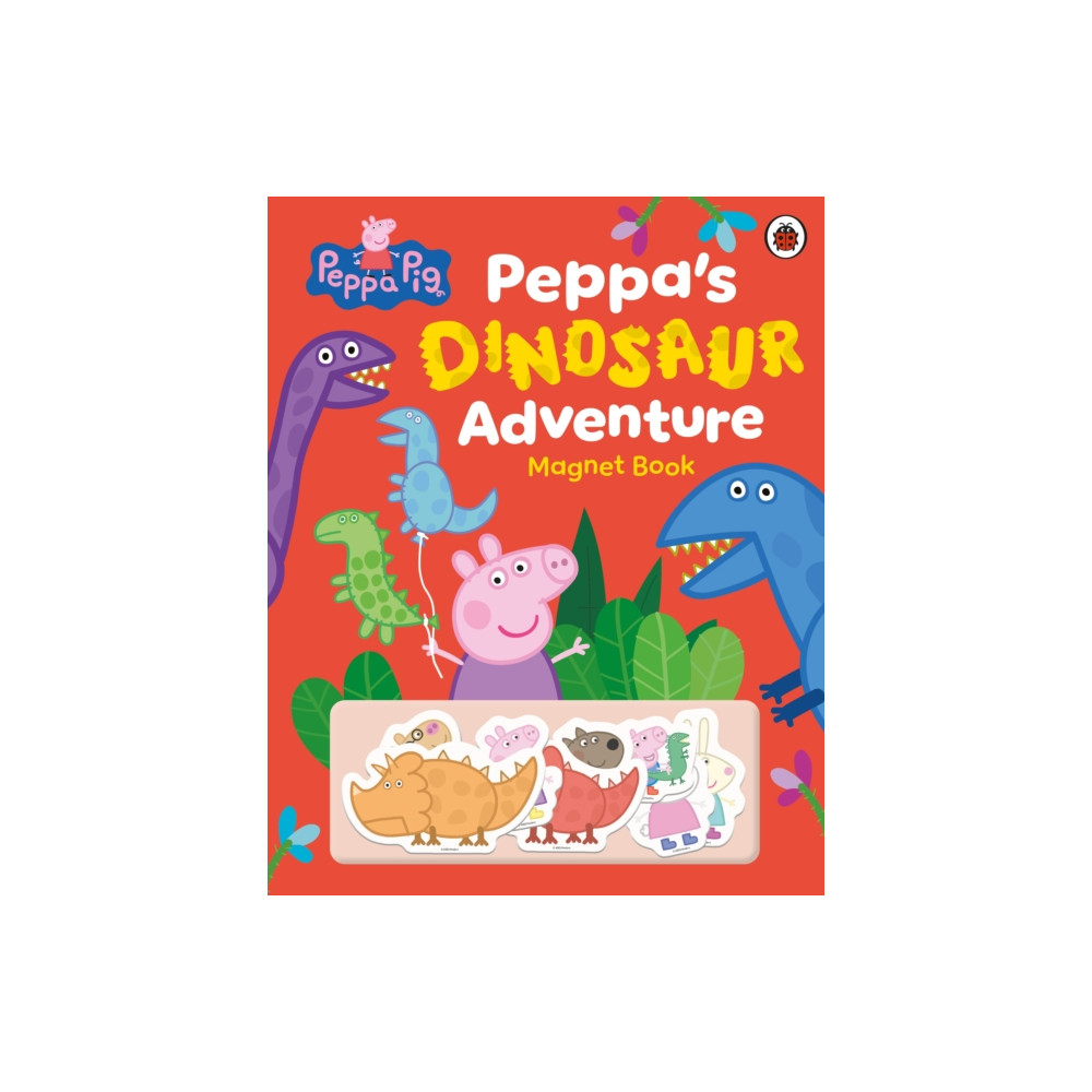 Produktbild för Peppa Pig: Peppa’s Dinosaur Adventure: Magnet Book (inbunden, eng)