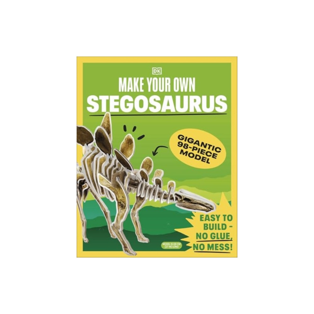 Produktbild för Make Your Own Stegosaurus (inbunden, eng)