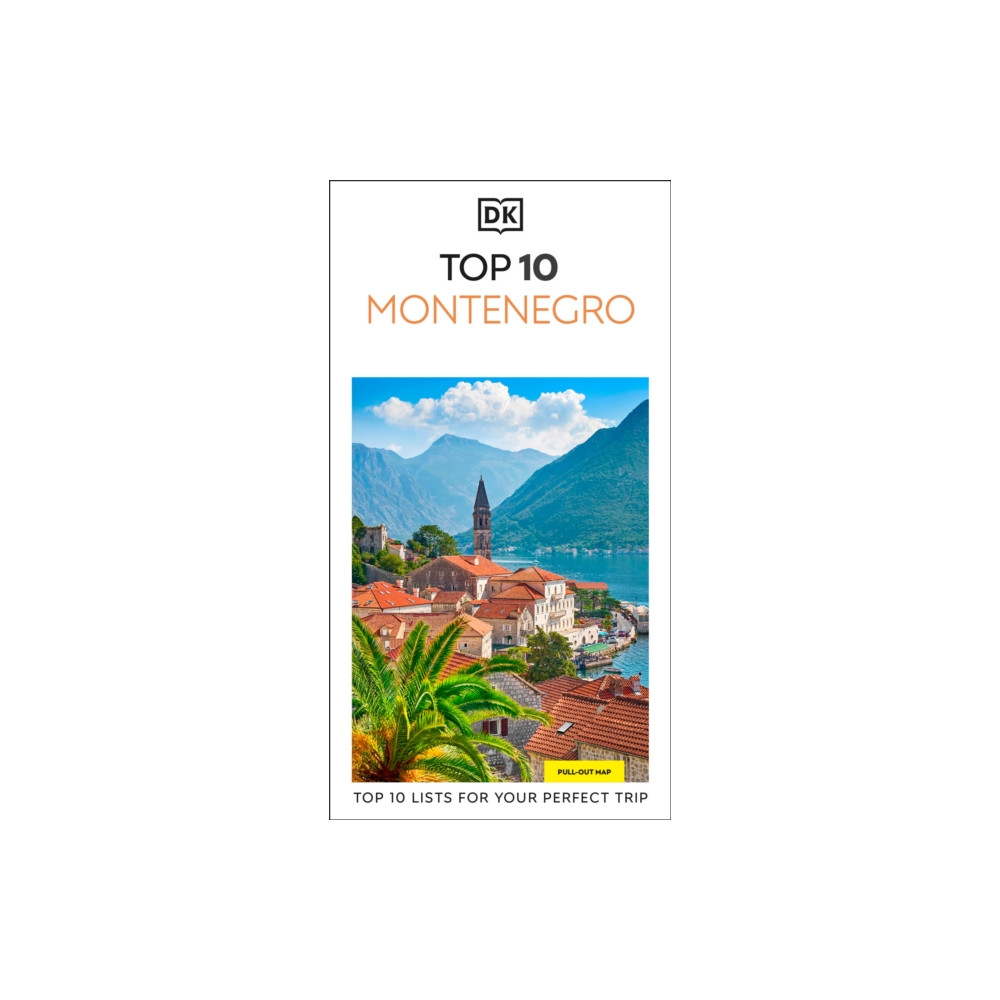 Produktbild för DK Top 10 Montenegro (häftad, eng)