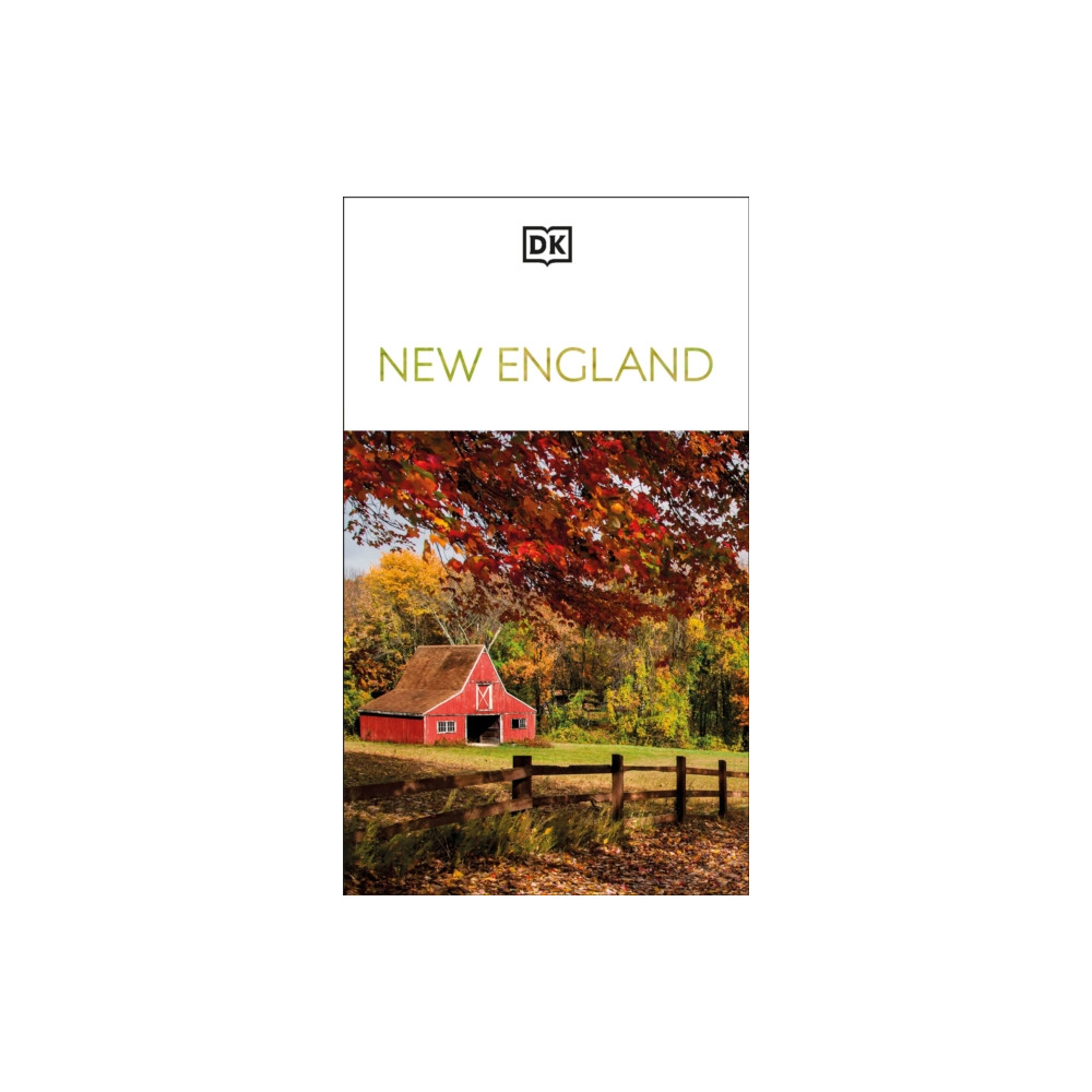 Produktbild för DK New England (häftad, eng)