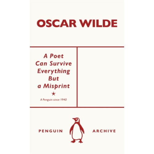Penguin books ltd A Poet Can Survive Everything But a Misprint (häftad, eng)
