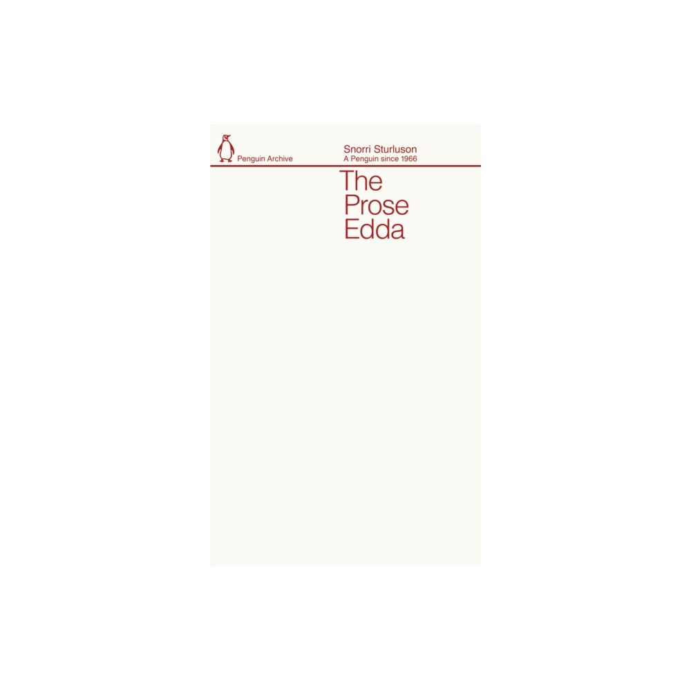 Produktbild för The Prose Edda (häftad, eng)