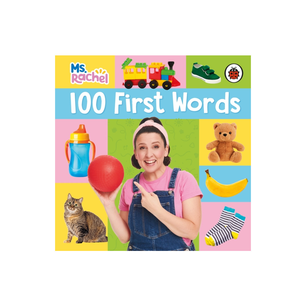 Produktbild för Ms Rachel: 100 First Words (bok, board book, eng)