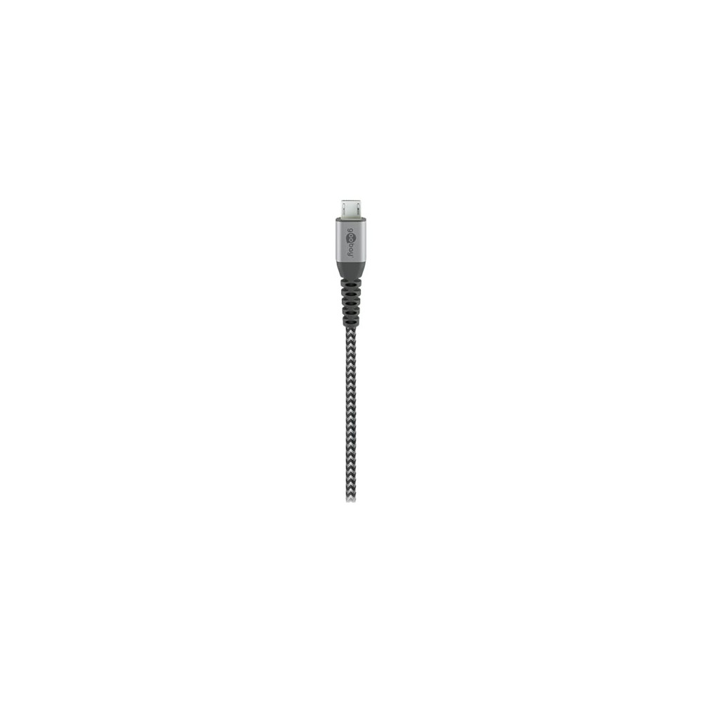 Produktbild för goobay - USB-kabel - mikro-USB typ B till USB - 1 m