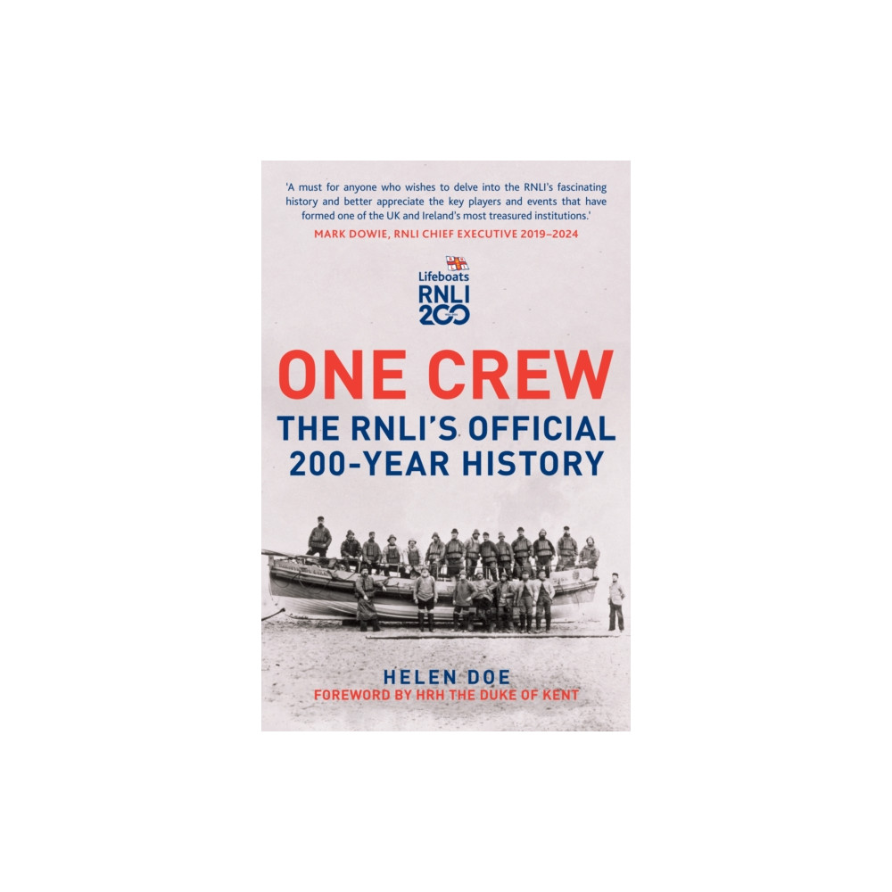 Produktbild för One Crew: The RNLI's Official 200-Year History (häftad, eng)