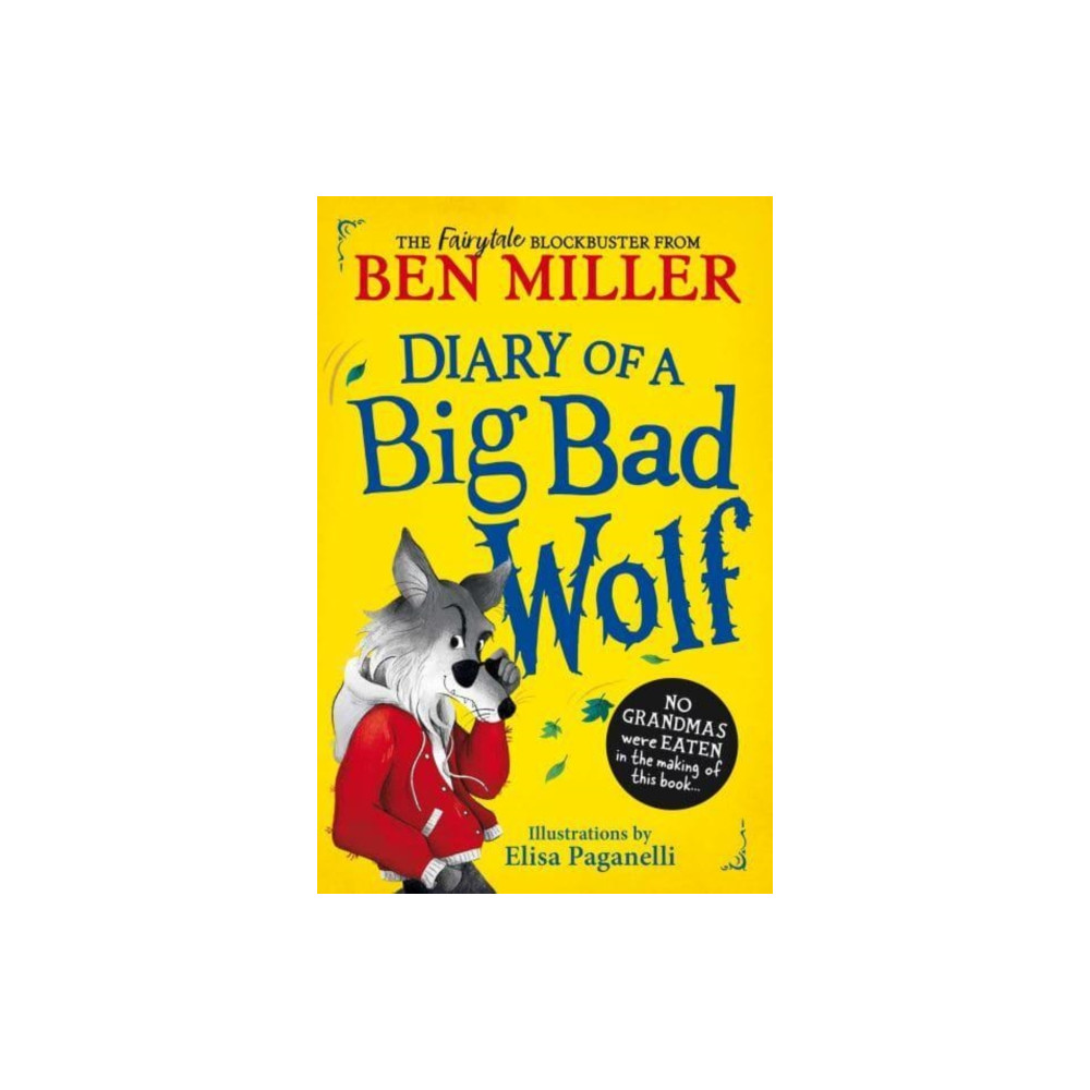 Produktbild för Diary of a Big Bad Wolf (häftad, eng)