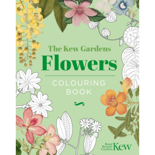 Arcturus publishing ltd The Kew Gardens Flowers Colouring Book (inbunden, eng)