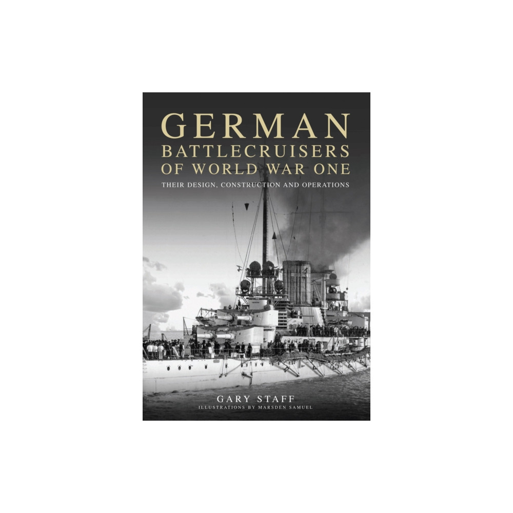 Produktbild för German Battlecruisers of World War One (häftad, eng)