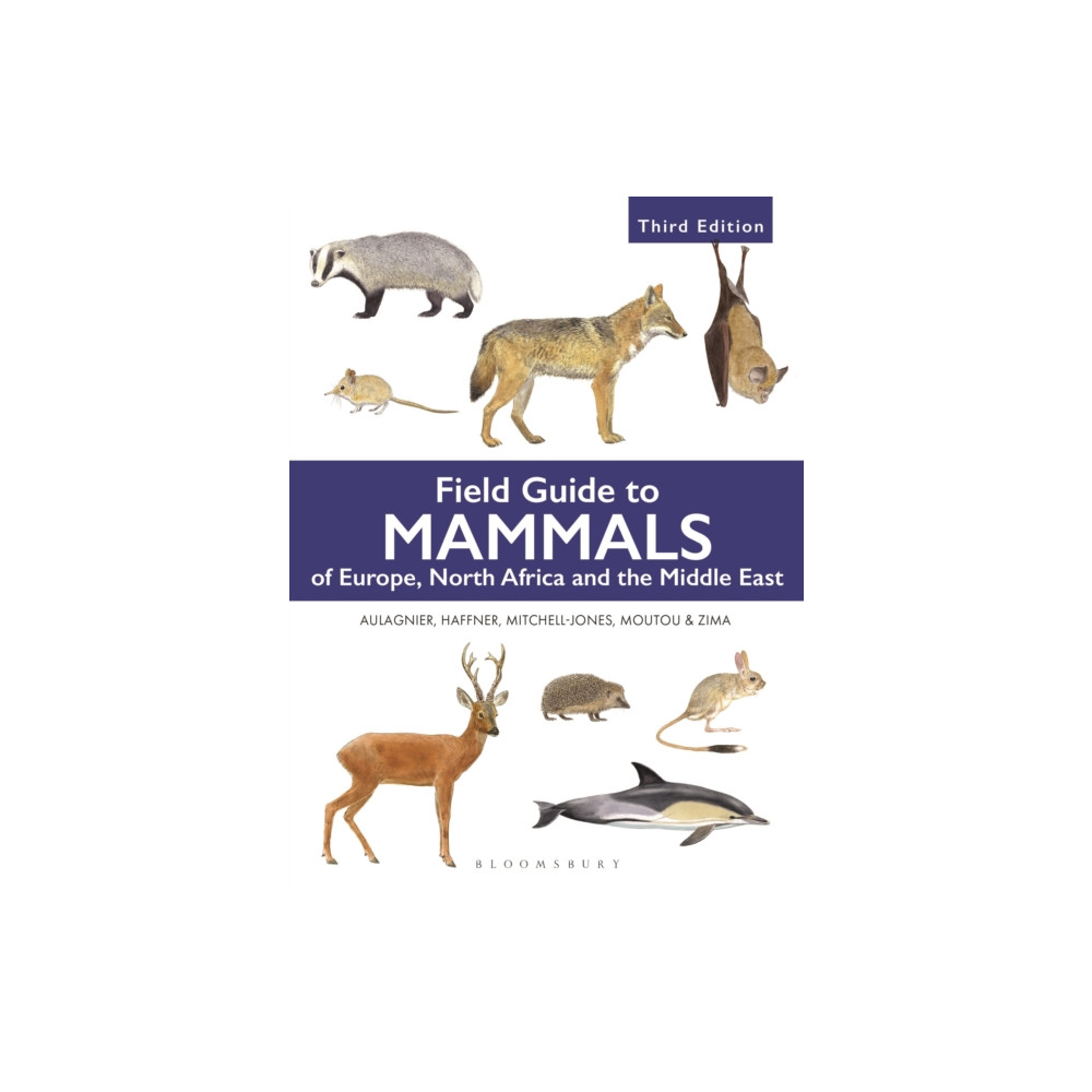 Produktbild för Field Guide to Mammals of Europe, North Africa and the Middle East (häftad, eng)