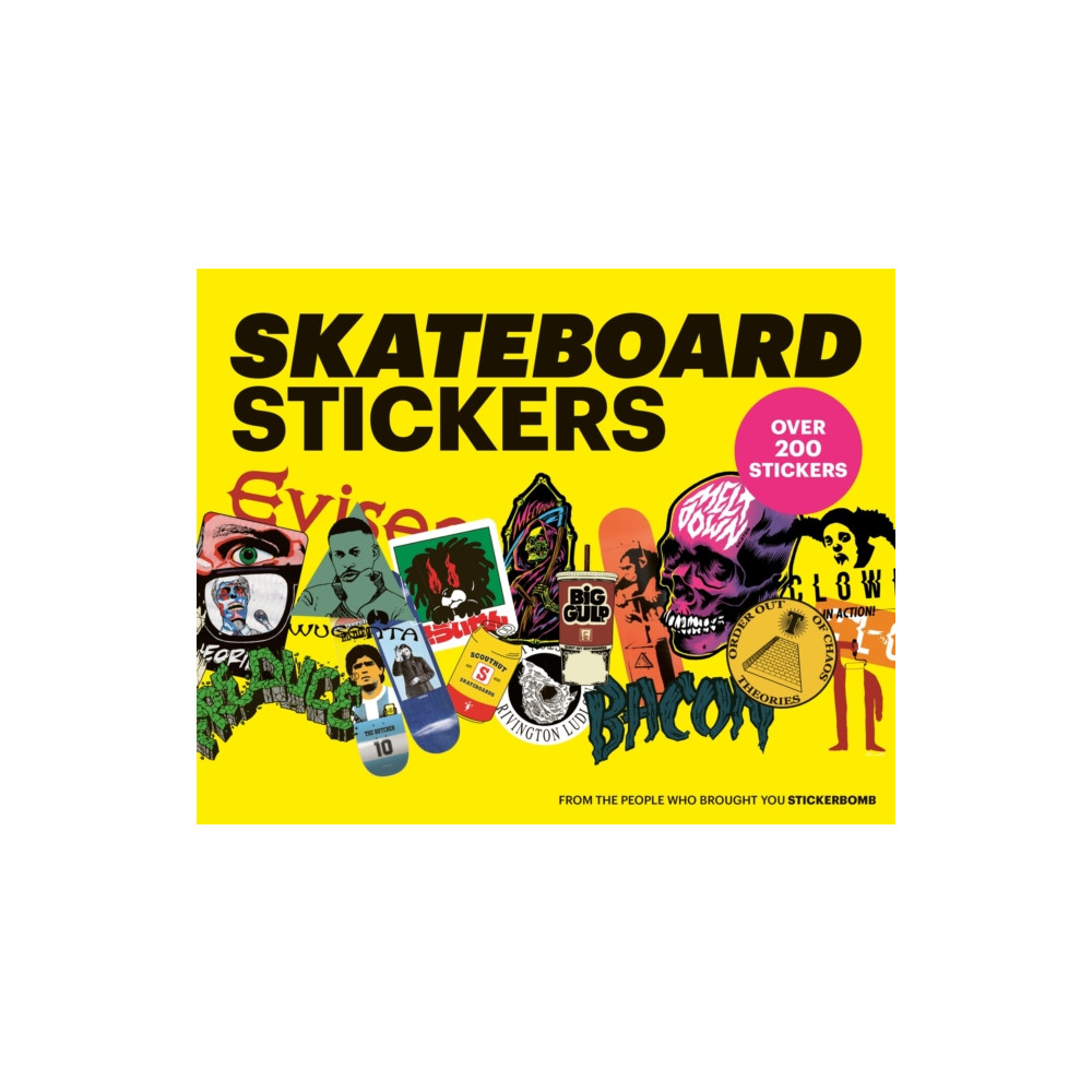 Produktbild för Skateboard Stickers (häftad, eng)