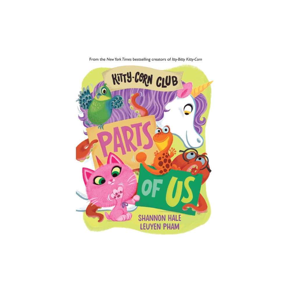 Produktbild för Kitty-Corn Club: Parts of Us (bok, board book, eng)