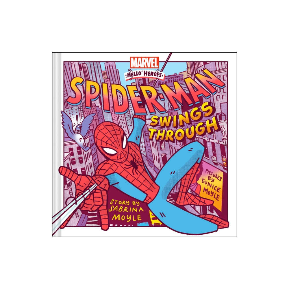Produktbild för Spider-Man Swings Through (A Marvel Hello Heroes Book) (inbunden, eng)